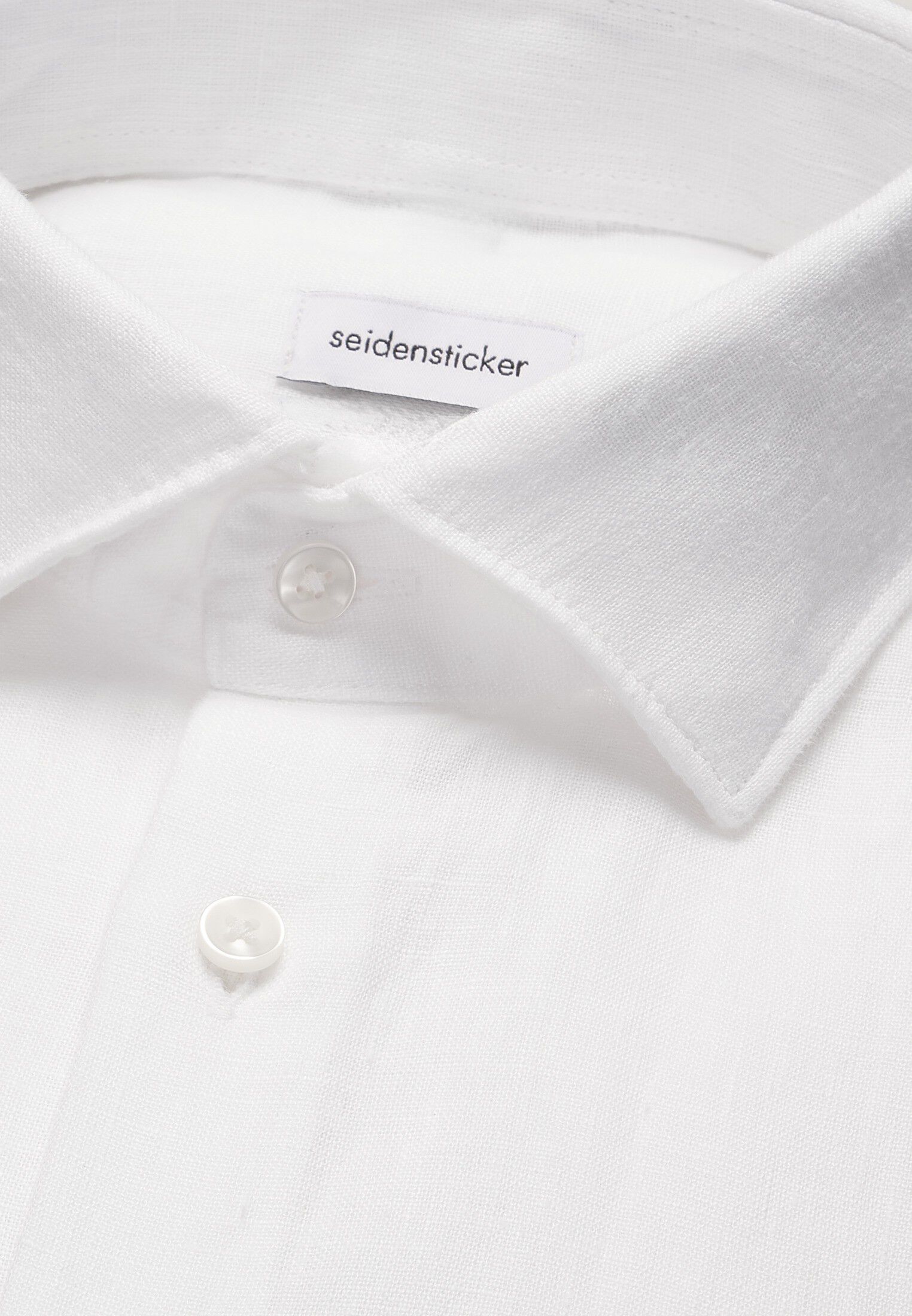 Linen shirt Slim 1/1 Kent-Collar Uni