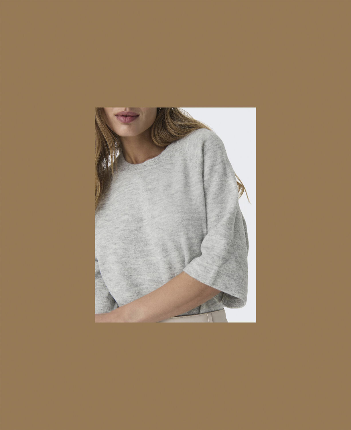 ONLSIMONI 3/4 PULLOVER KNT NOOS