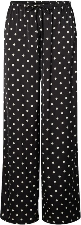 PCJYTTA MW STRAIGHT SATIN PANTS WVN