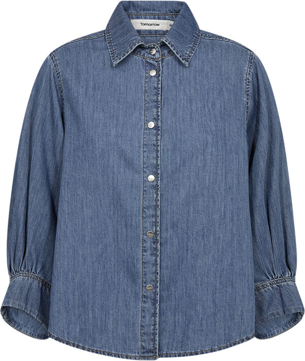 TRW-New Hepburn 3/4 Shirt Wash Bright Boston