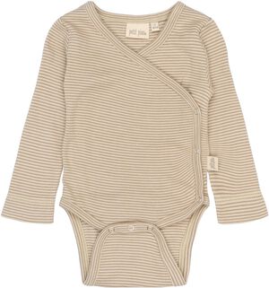 PPDian Body L/S fold over stripe NB NOOS