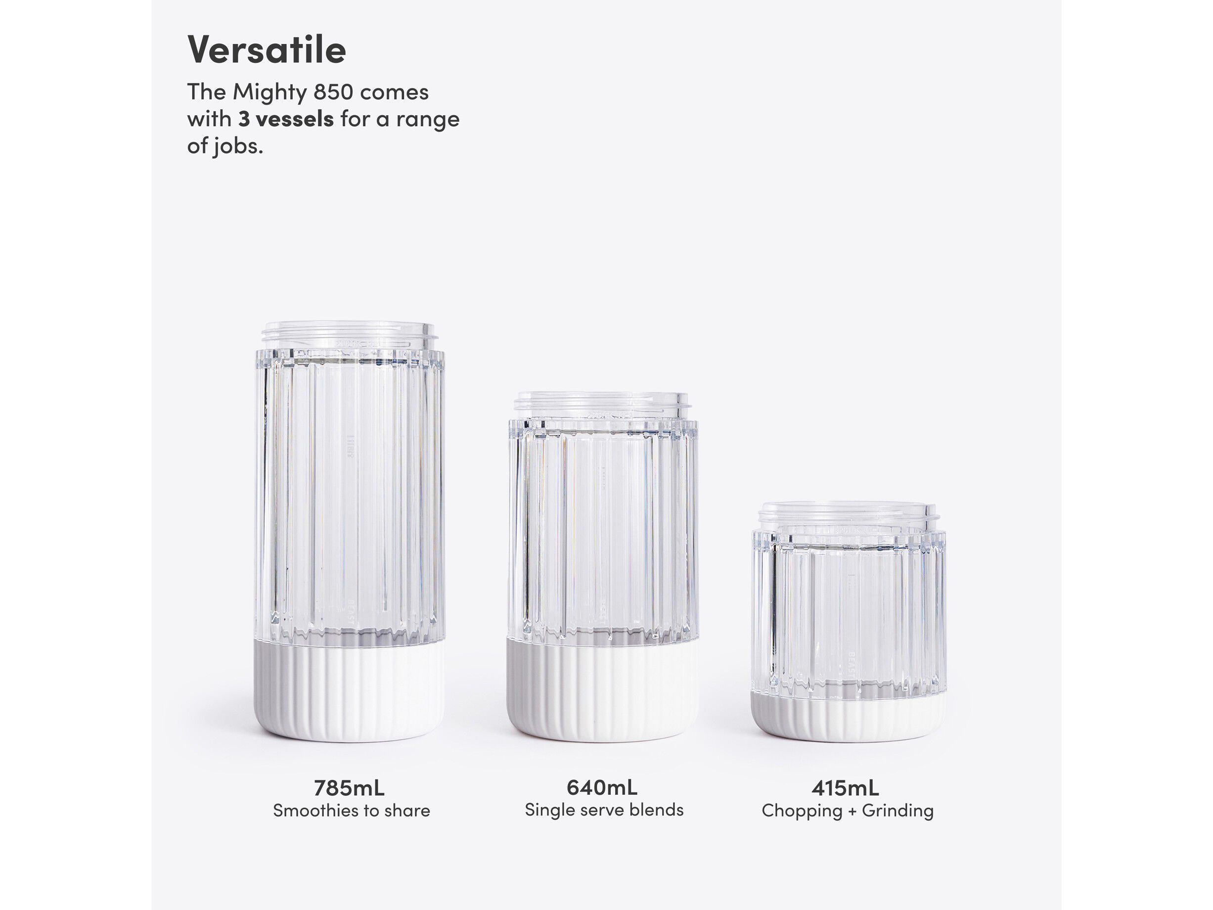 Blender Mighty Plus 850 Cloud white