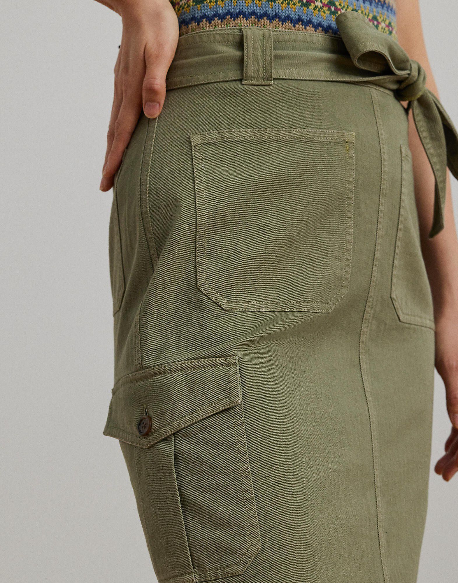 VIN RUSTIC CTN TWIL-SKIRT