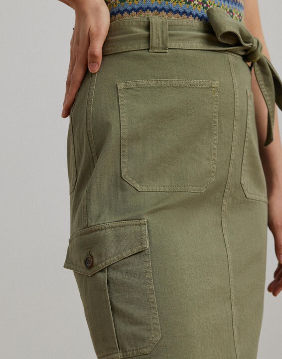 VIN RUSTIC CTN TWIL-SKIRT