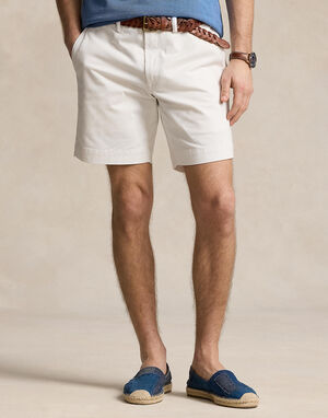 Stretch Straight Fit Chino Short