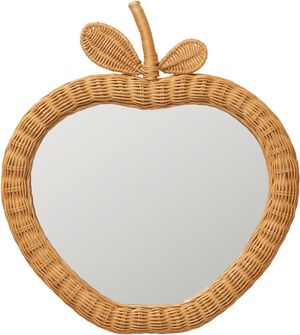 Apple Braided Mirror - Natural