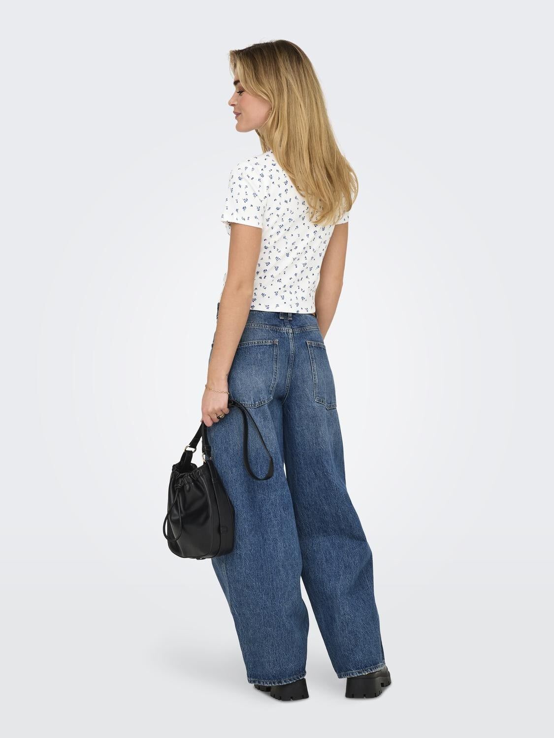 Onlfenja S/S Aop Top Jrs Noos