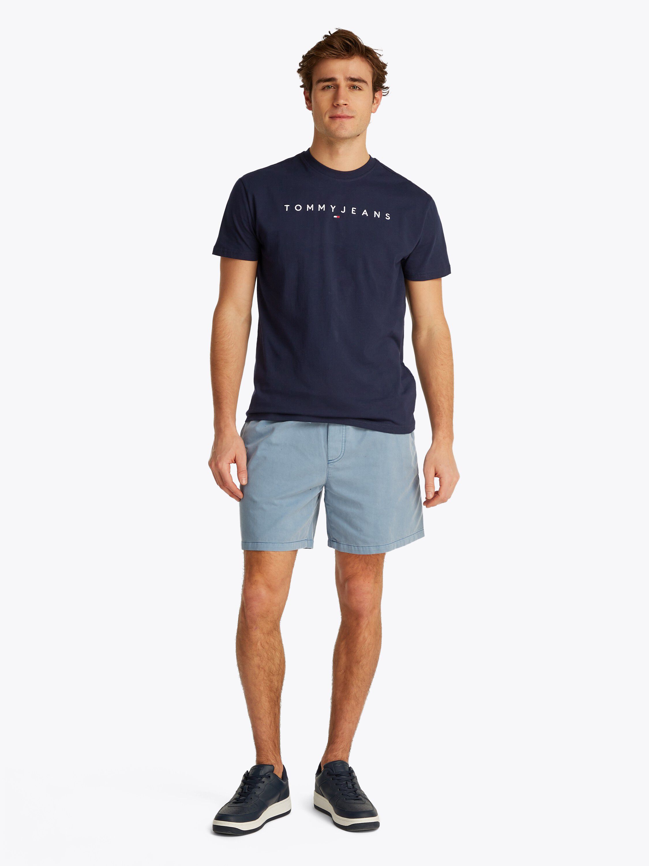 TJM REG LINEAR LOGO TEE EXT