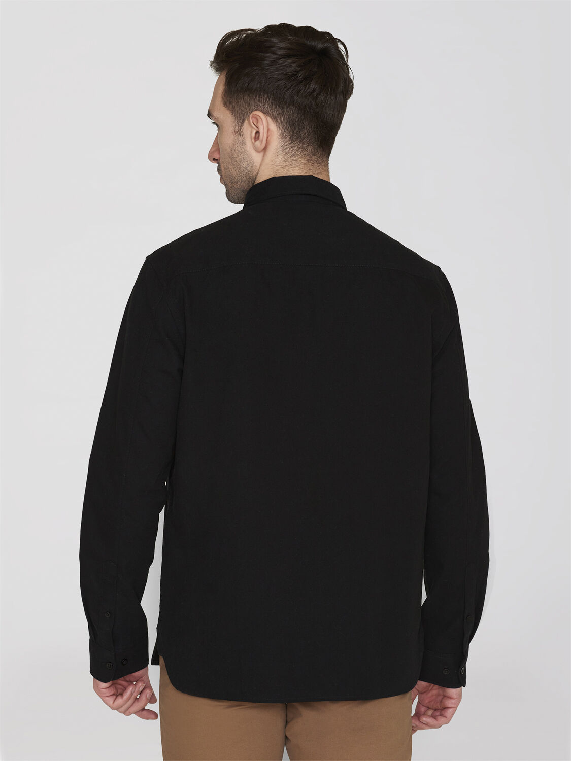 Harald Small owl oxford regular fit shirt - GOTS/Vegan