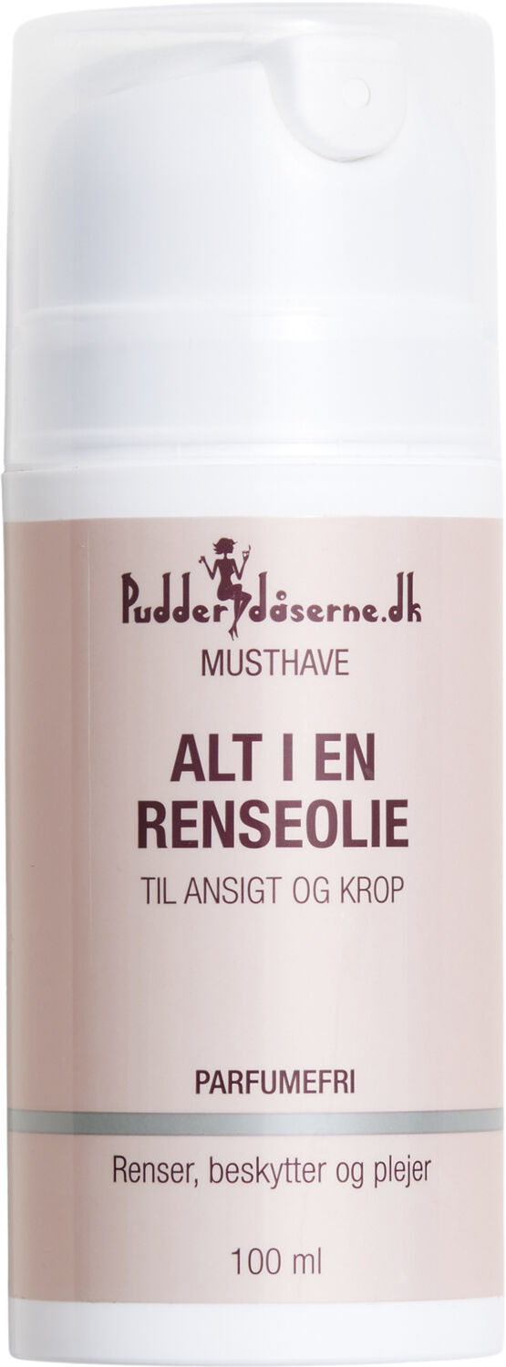 Pudderd&aring;serne Alt i en Renseolie 100 ml