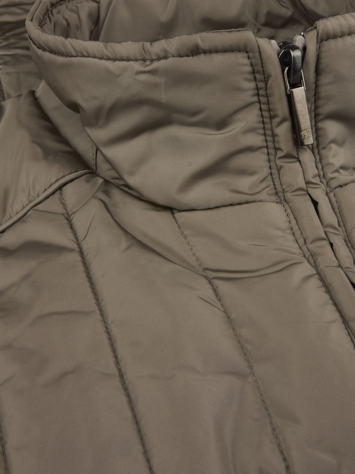 Vest Quilted Zip Nylon