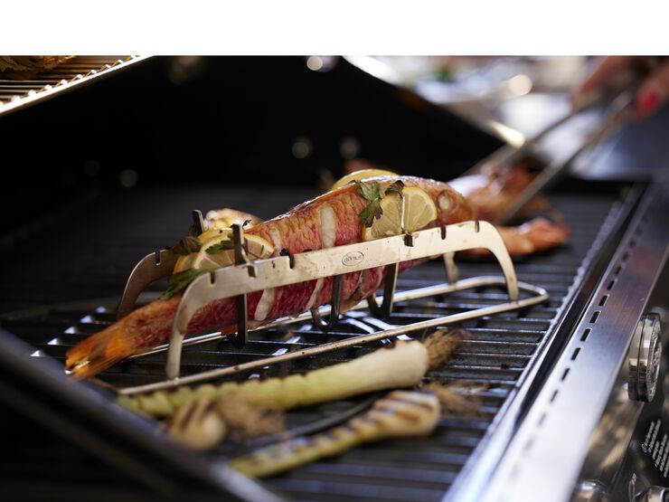 Fiskestativ 30 x 6,5 x 8,5 cm 18/10 stål