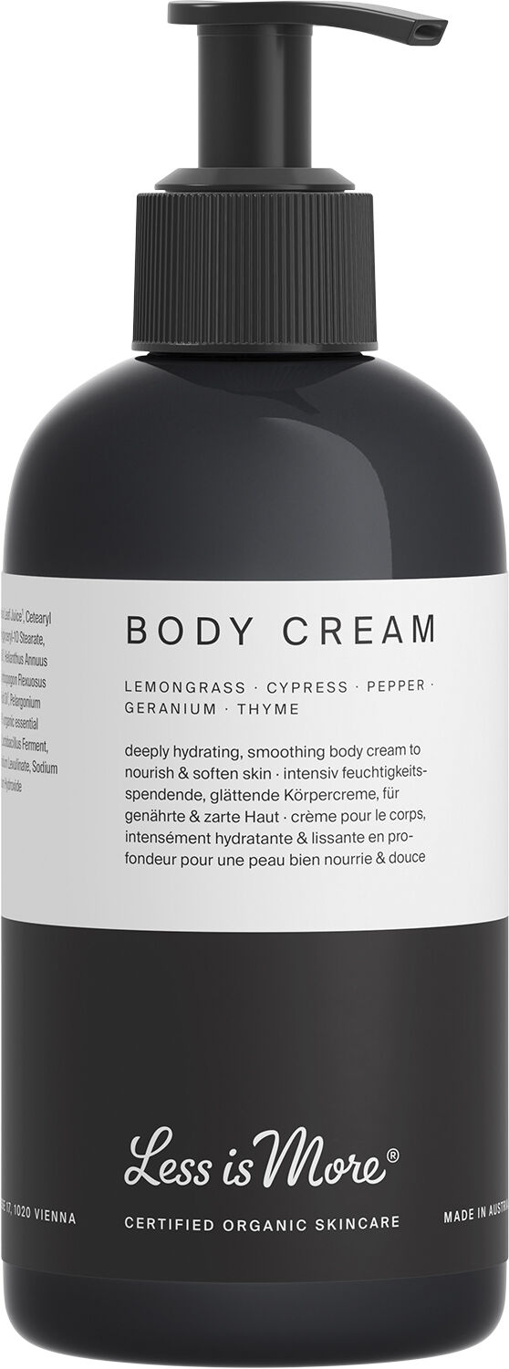 Organic Body Cream Lemongrass