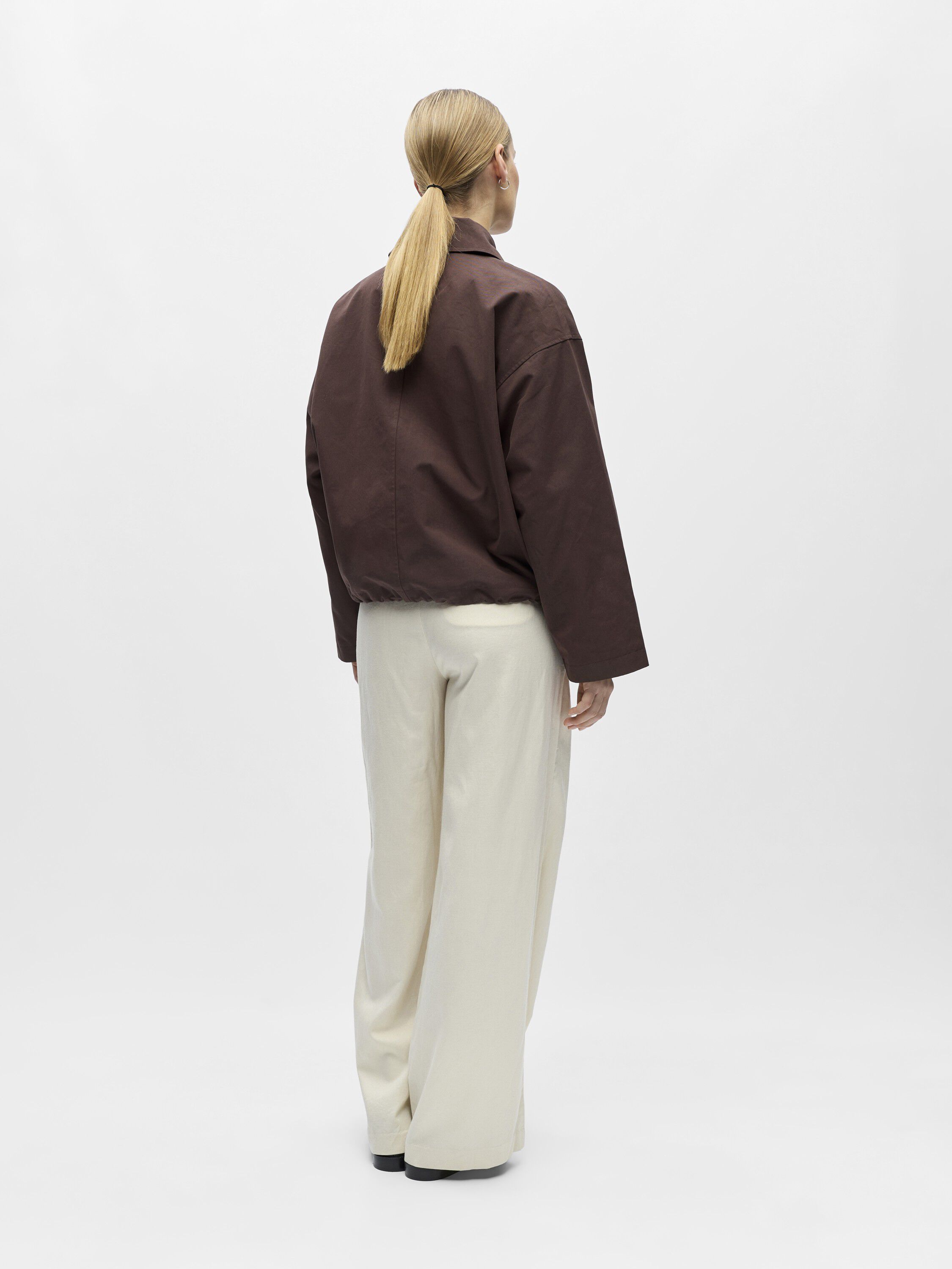 OBJJOSIE LO SHORT TRENCH COAT 143