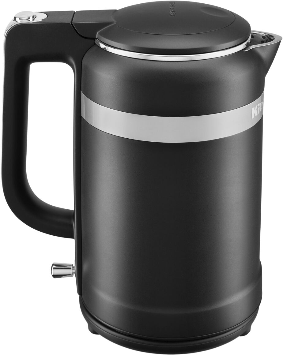 Design Collection vannkoker matt sort 1,5 liter L2
