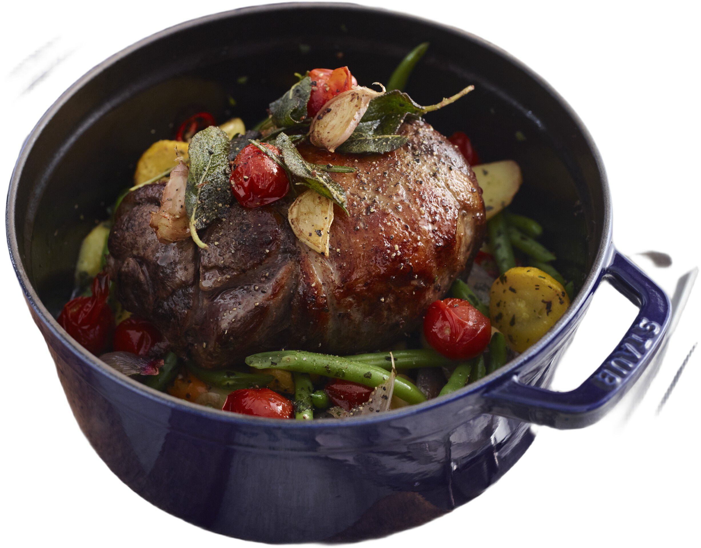 La Cocotte 24 cm bl&aring;