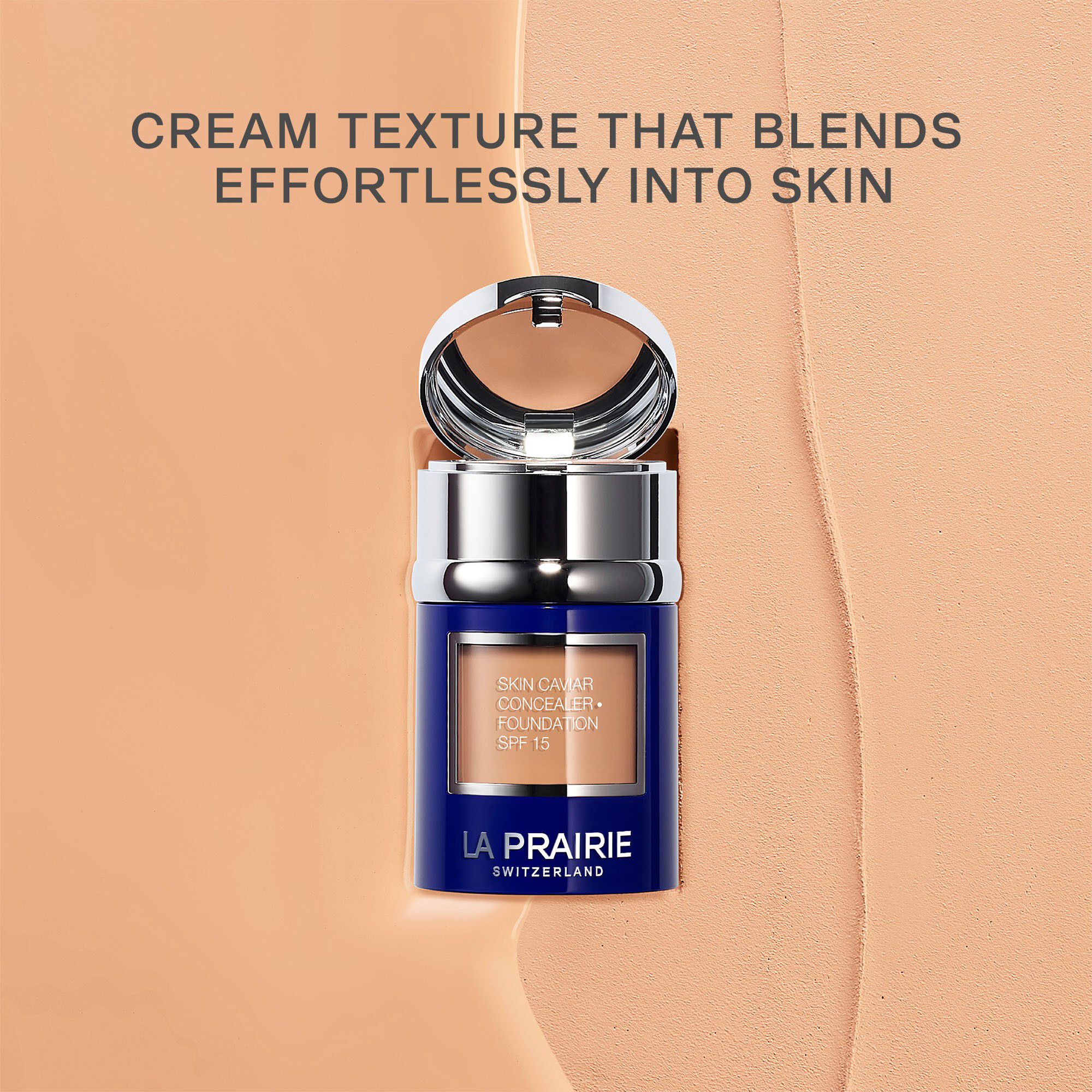 Foundation&Powder Tender ivory skin caviar spf15 30 ml