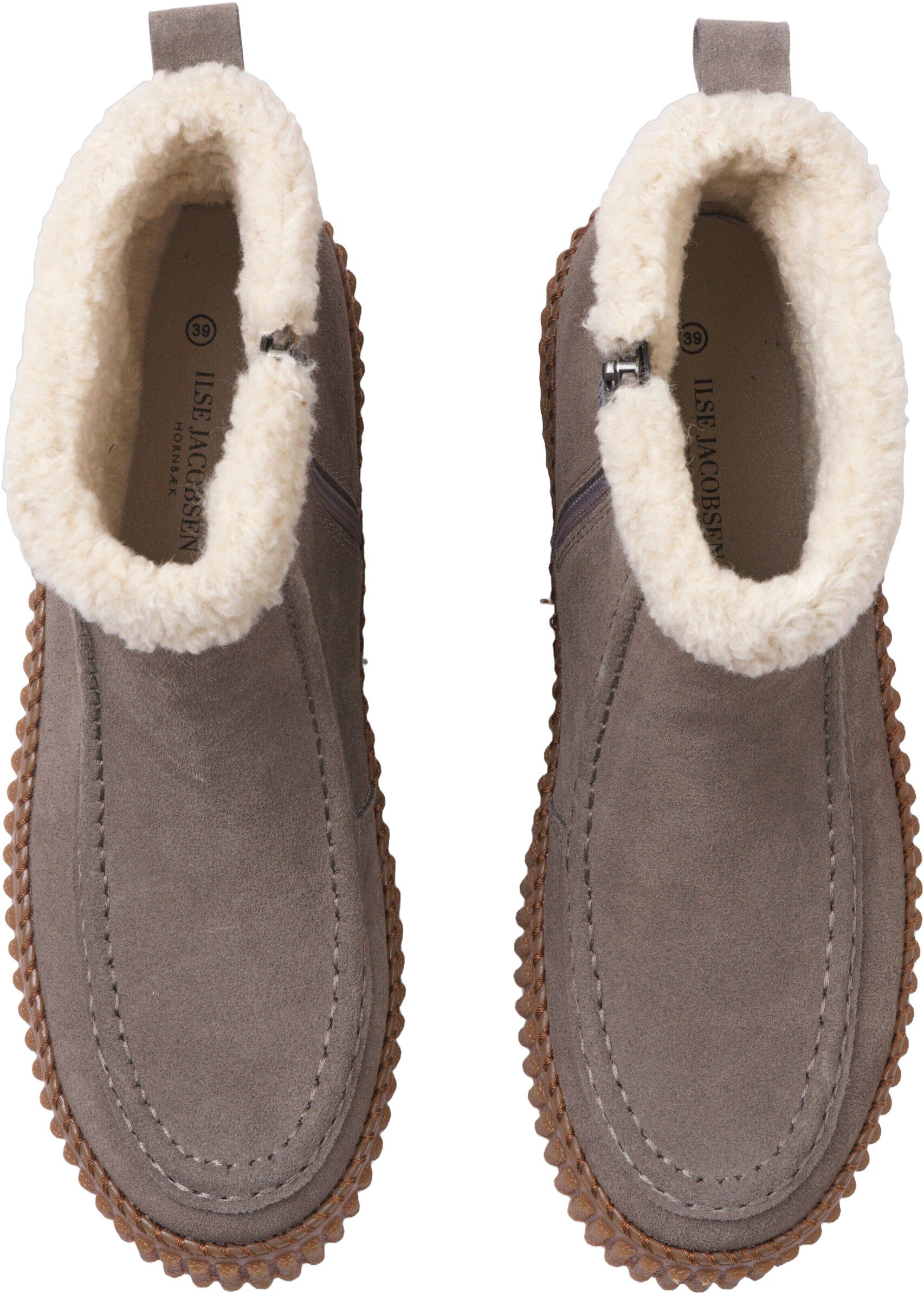 Suede Boots With Shearling