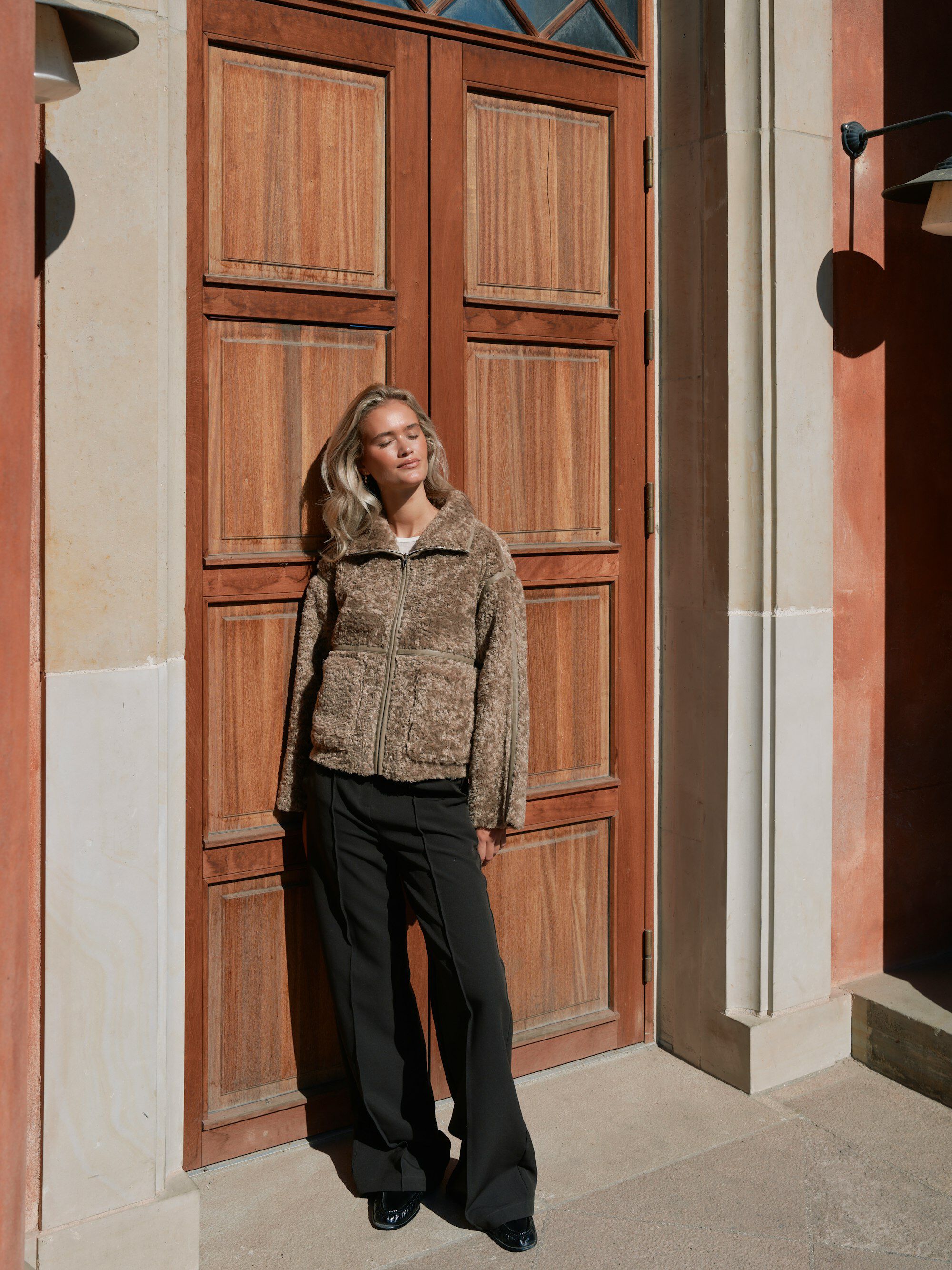Nida Faux Fur Jacket