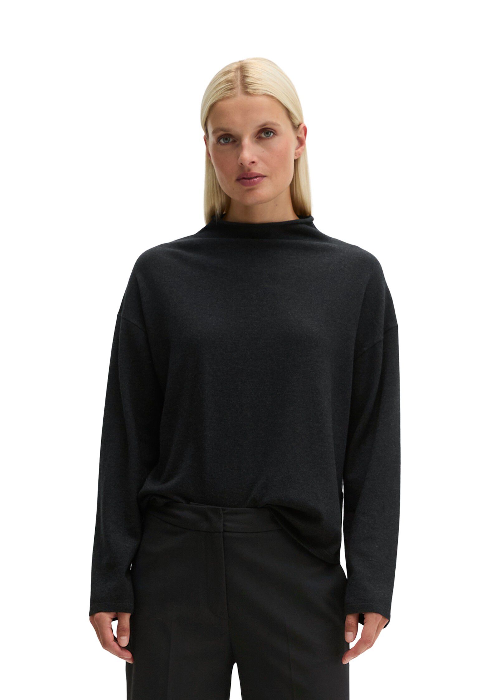 Pullovers, LSL, Stand-Up Collar