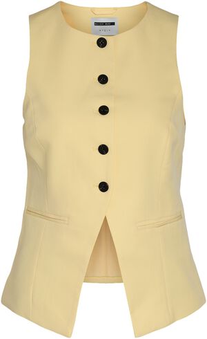 NMMAILE S/L O-NECK WAISTCOAT