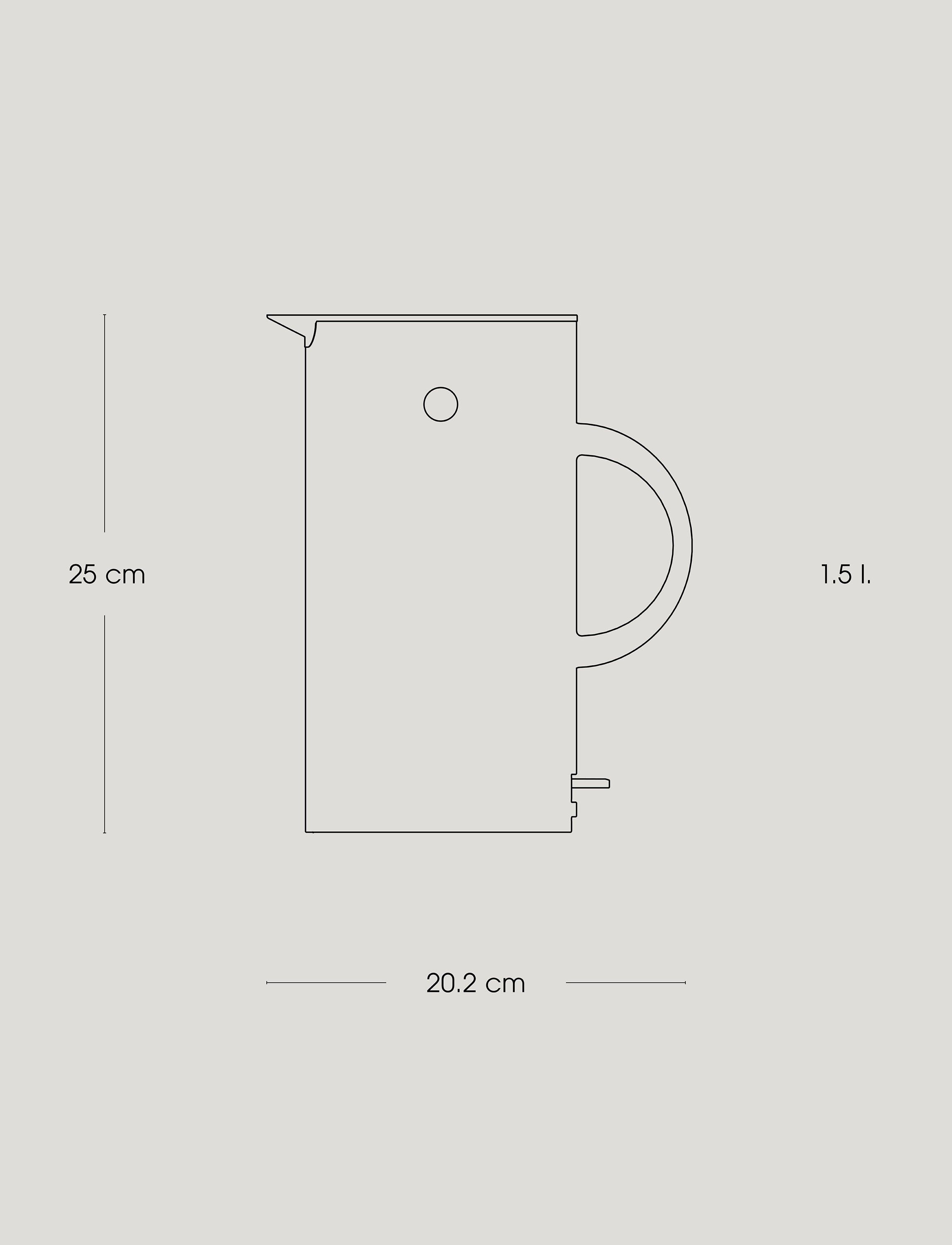 EM77 vannkoker (EU) 1.5 l. white