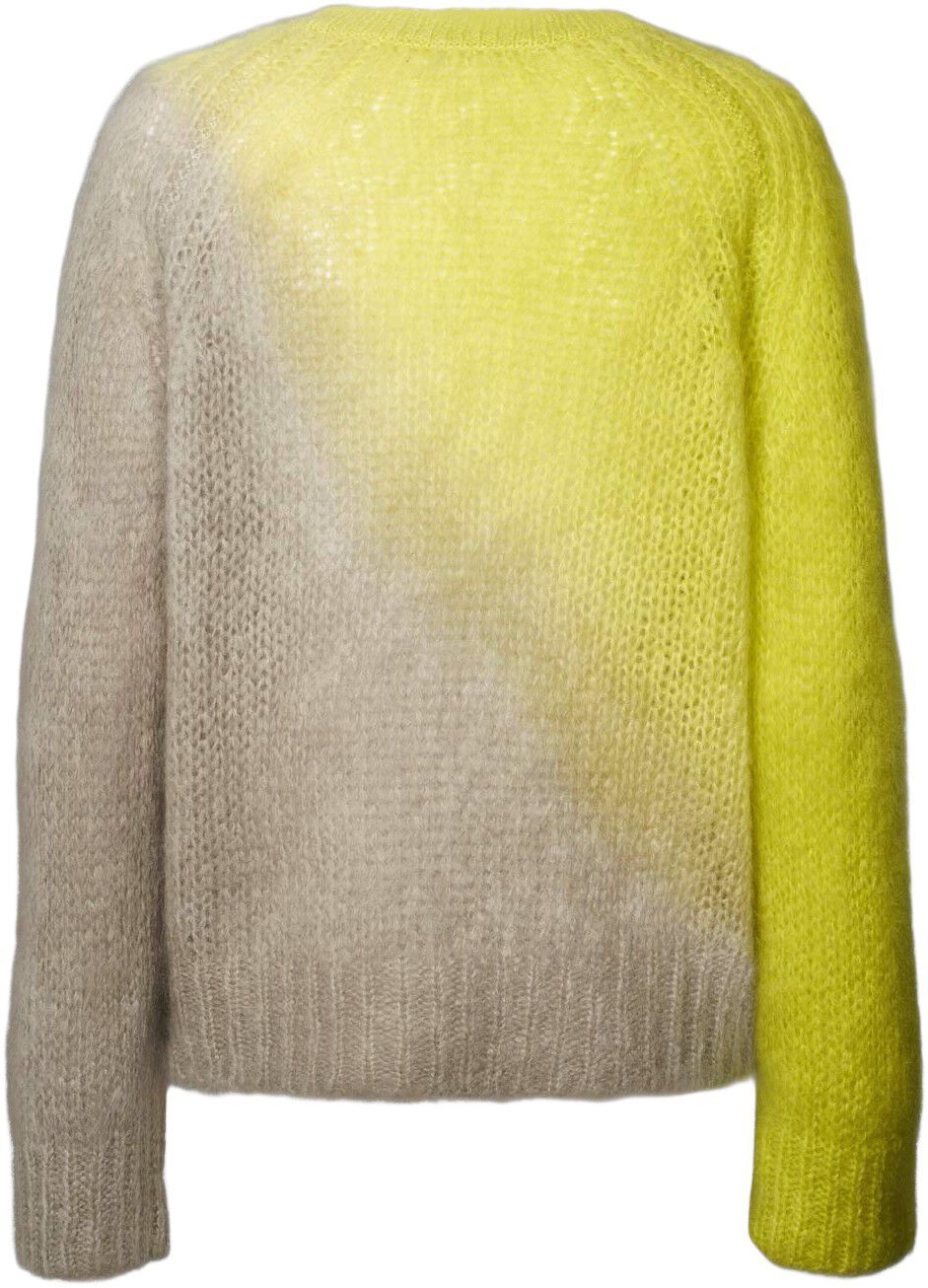Cross dye boxy sweater - Jasmin