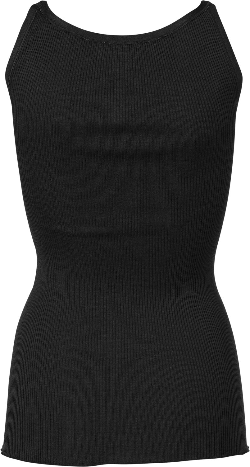 RWBelle Silk U-neck Strap Elastic Top