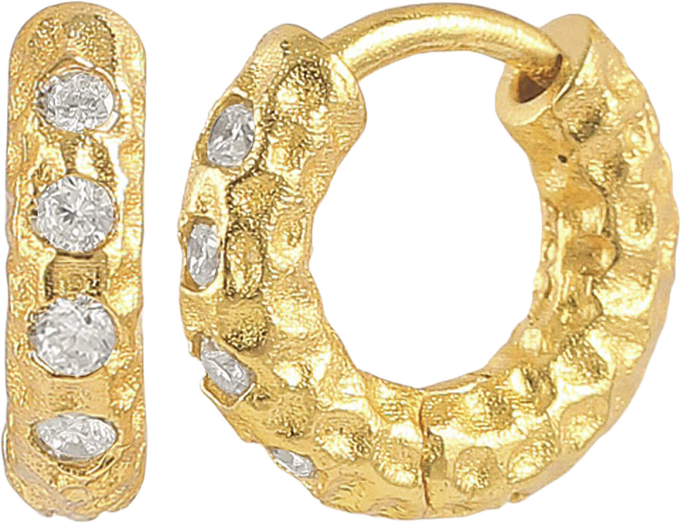 Snowy florence hoops