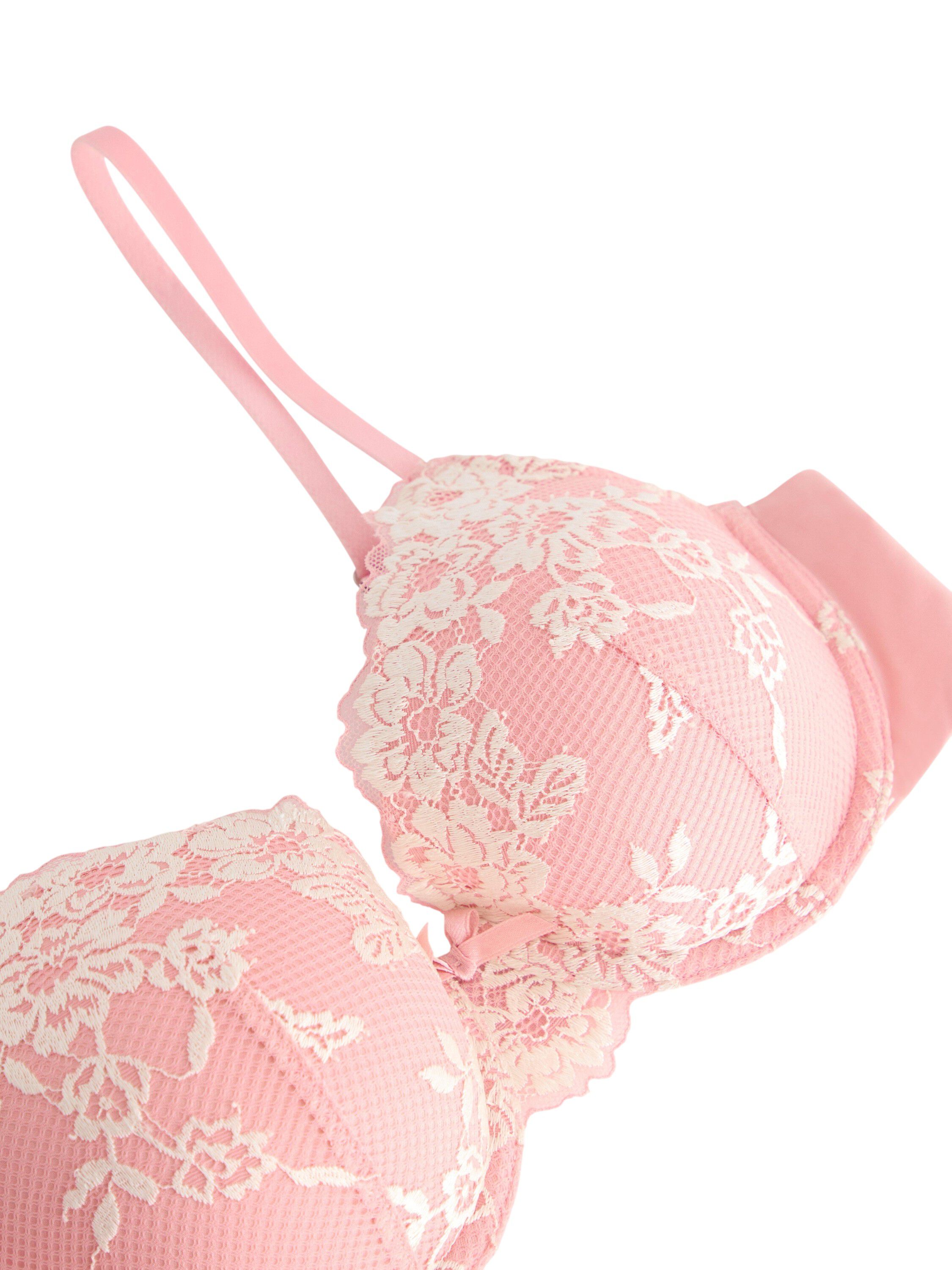 Lilja t-skjorte-BH med blonder