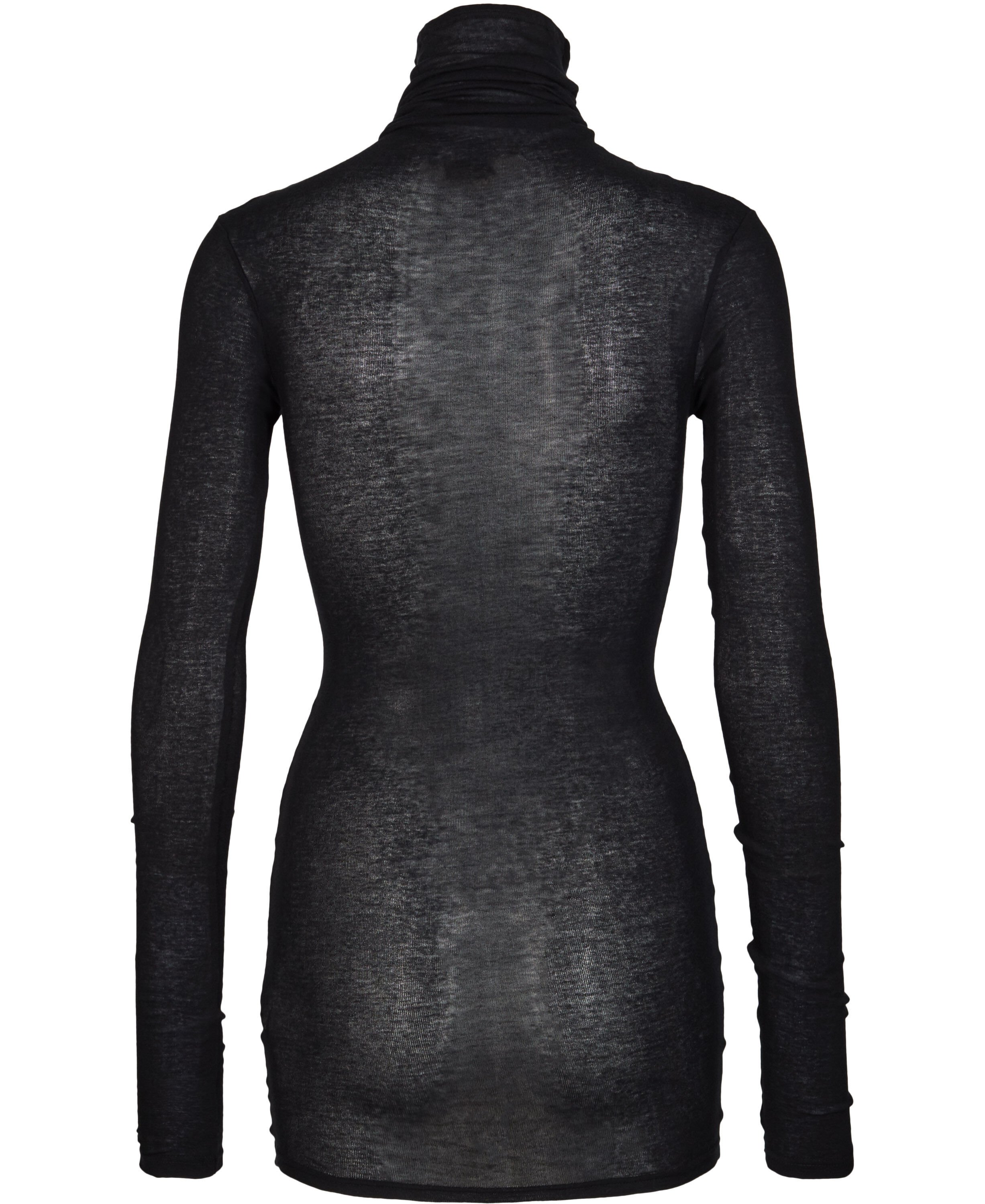 Turtleneck collar t-shirt