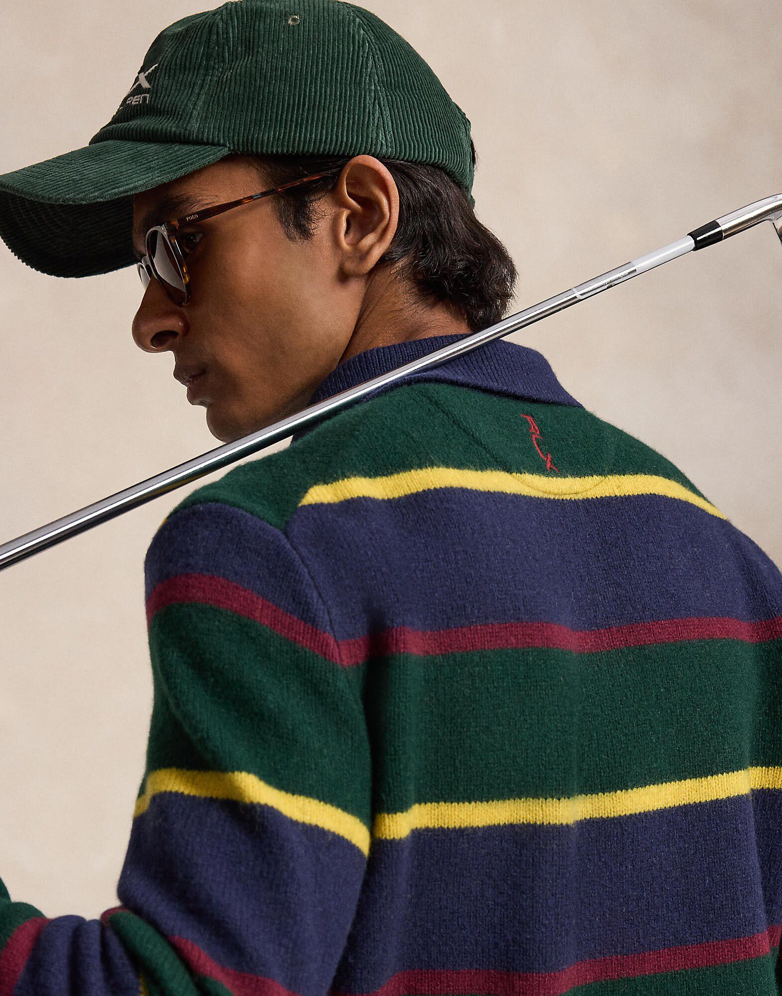 2/10 WOOL/CASH RWS-SWEATER-POLO