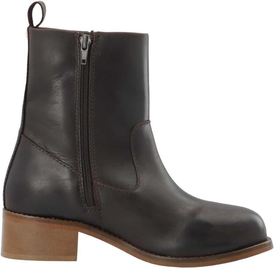 CASVILMA Zip Boot Stone Leather
