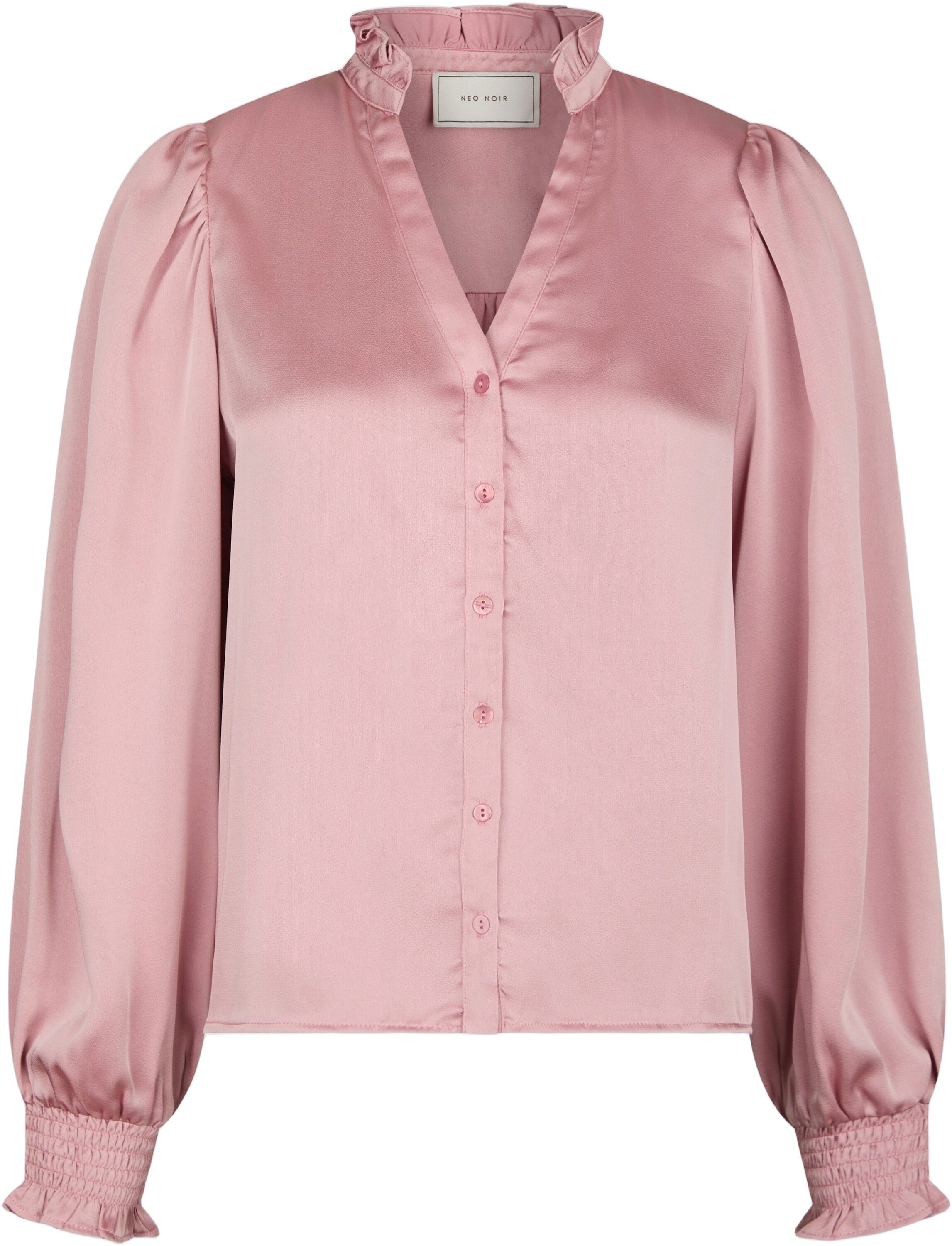 Delsie Drapy Sateen Blouse