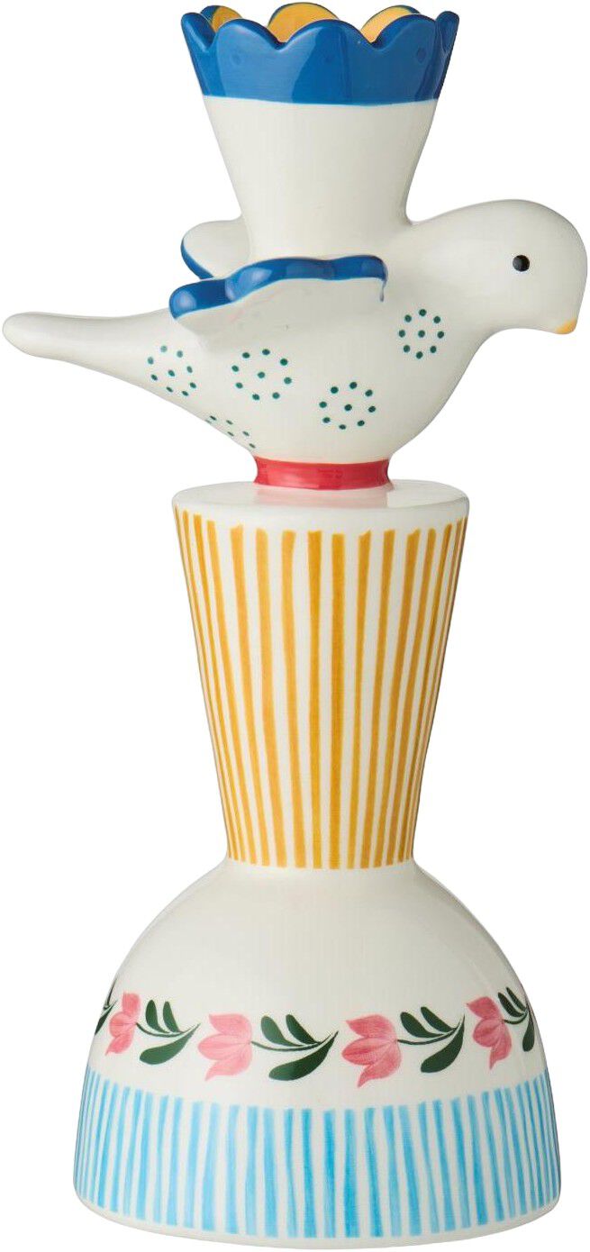 Stage t/2,2 cm lys multifarvet m/fugl