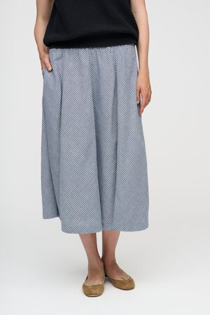 pin skirt stripe