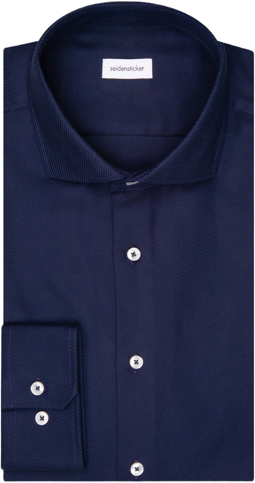 Business shirt Slim 1/1 Kent-Collar Structure