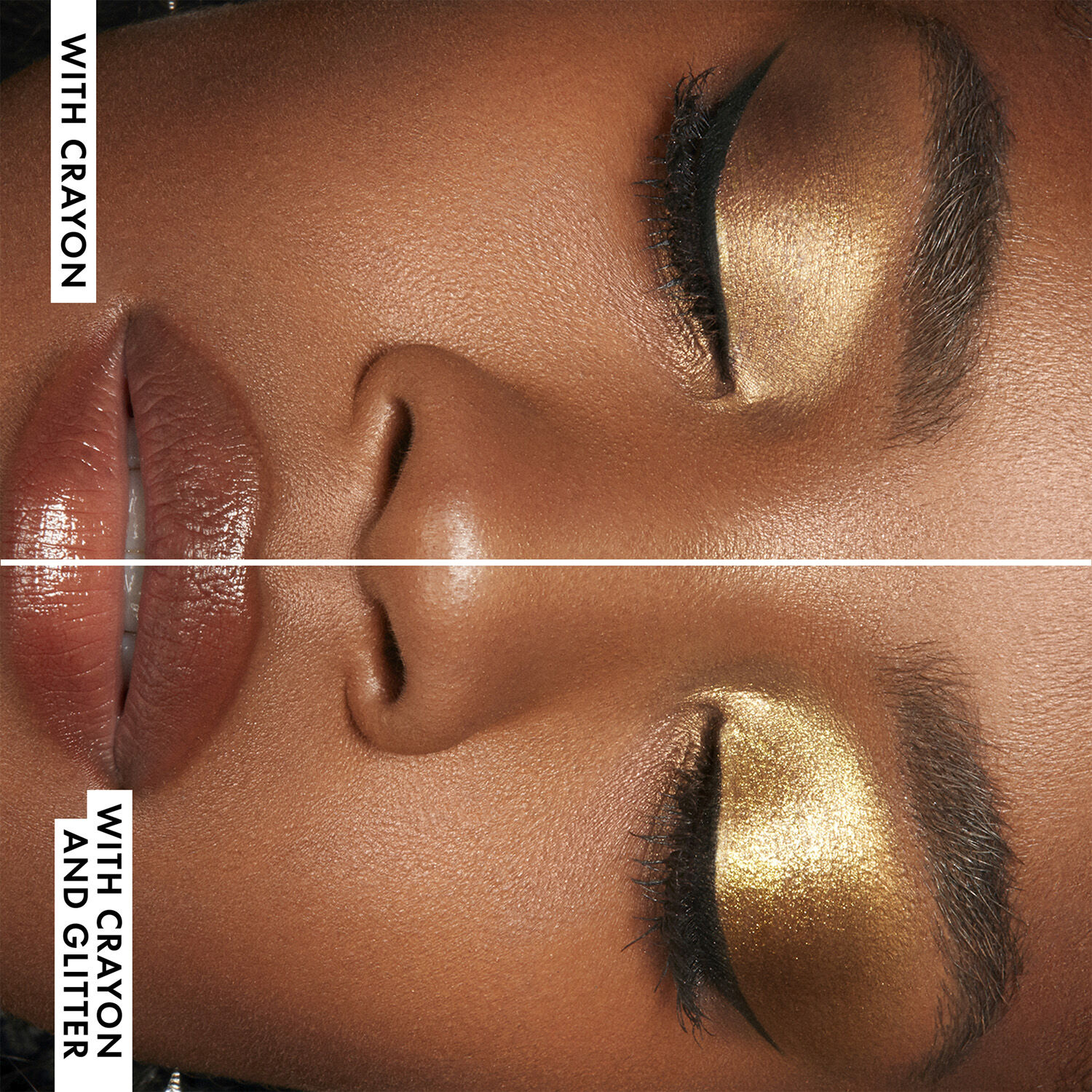 ICONIC LONDON Glaze Crayon, Goldmine, Gold