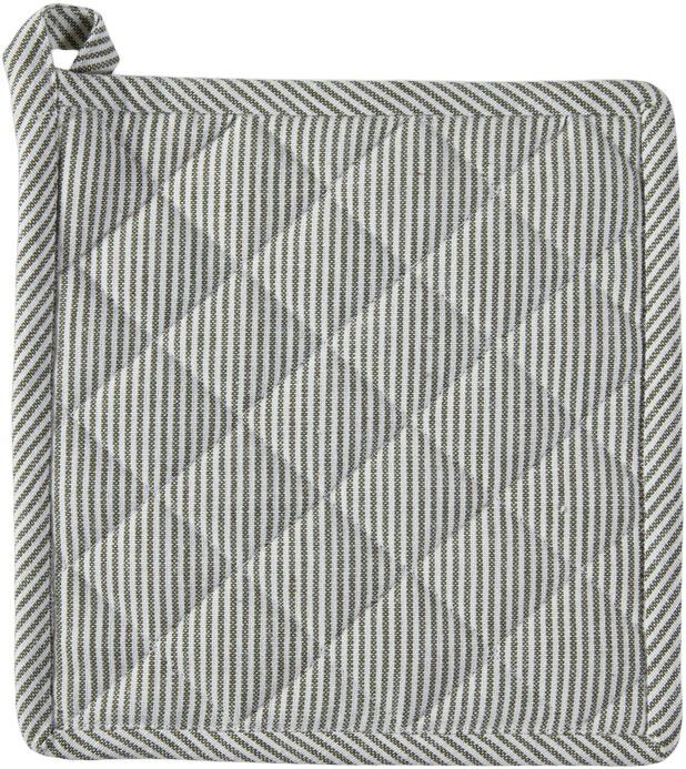 Grydelap m/stikning 20x20cm bomuld