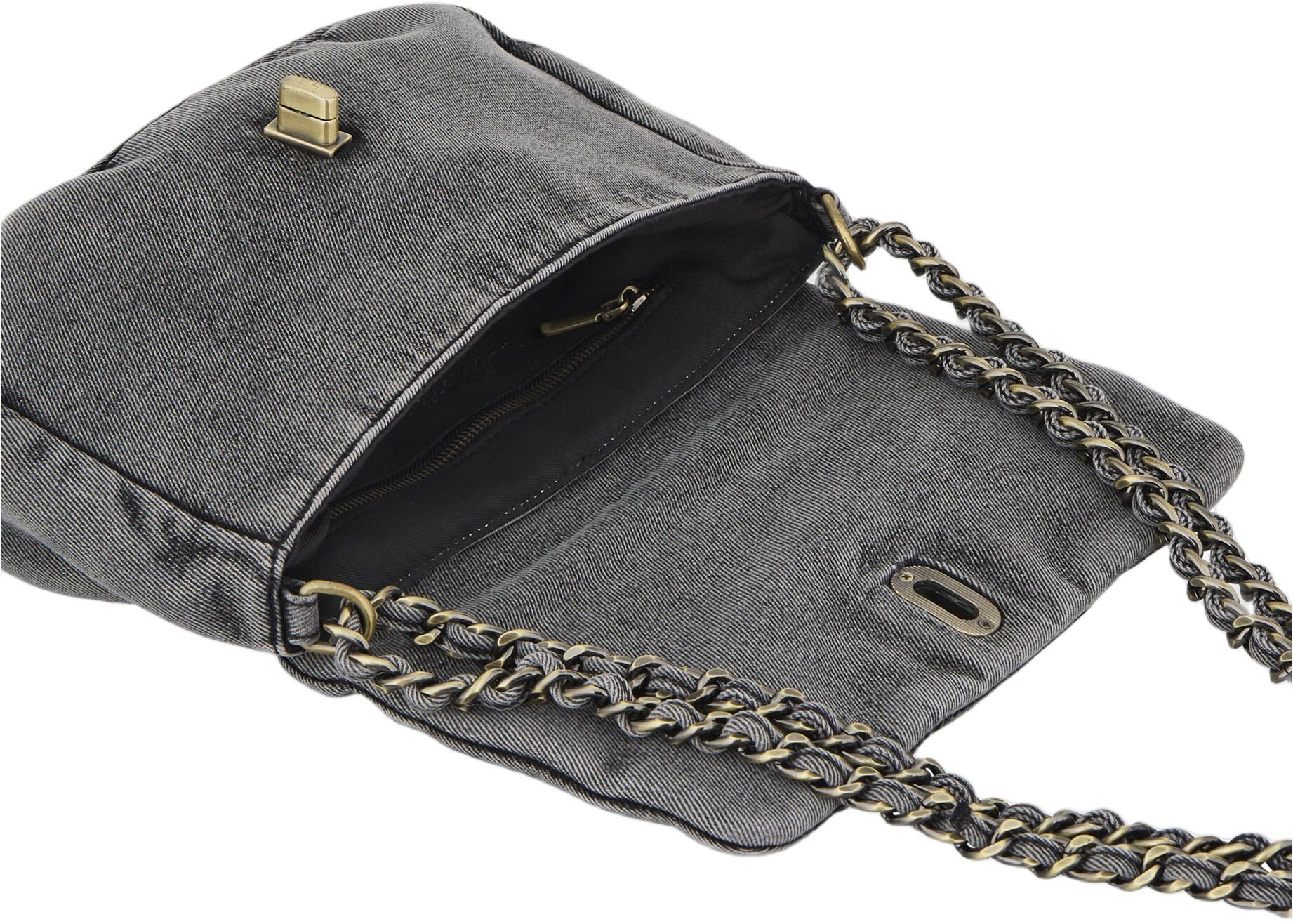 Washed Denima Hollis Bag