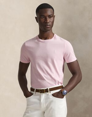 Custom Slim Fit Jersey Crewneck T-Shirt