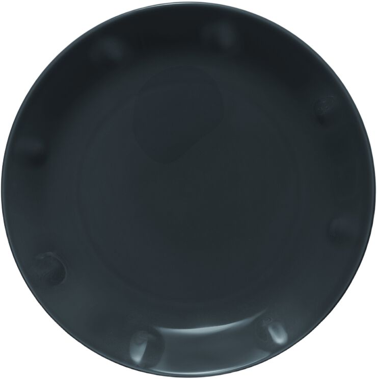 Solare tallerken 18cm stål grå