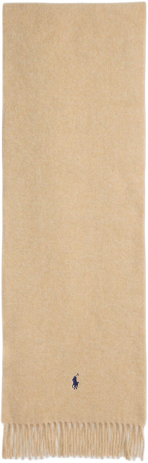 Fringe-Trim Wool Scarf