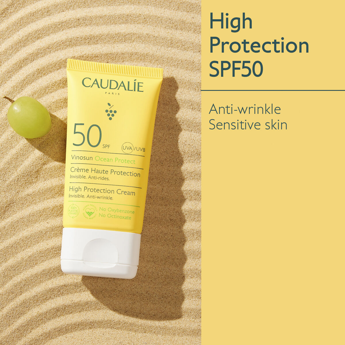 Caudal&iacute;e Vinosun High Protection Cream SPF50 50 ml