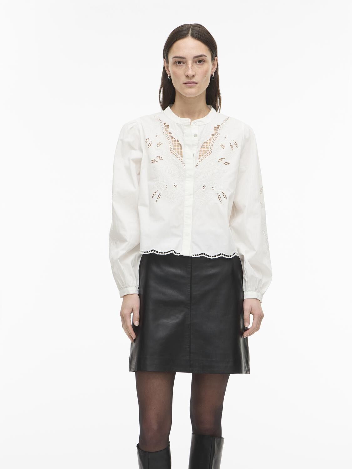 ROUIRMELIN L/S CHINA COLLAR SHIRT