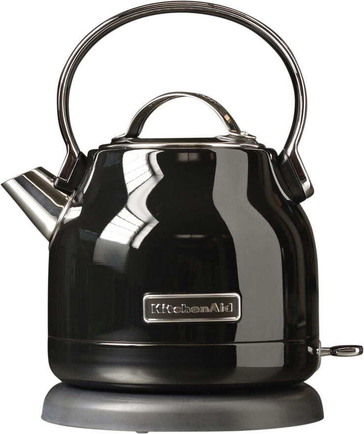 Vannkoker sort 1,25 liter L22,6cm B17,8cm H26,2cm