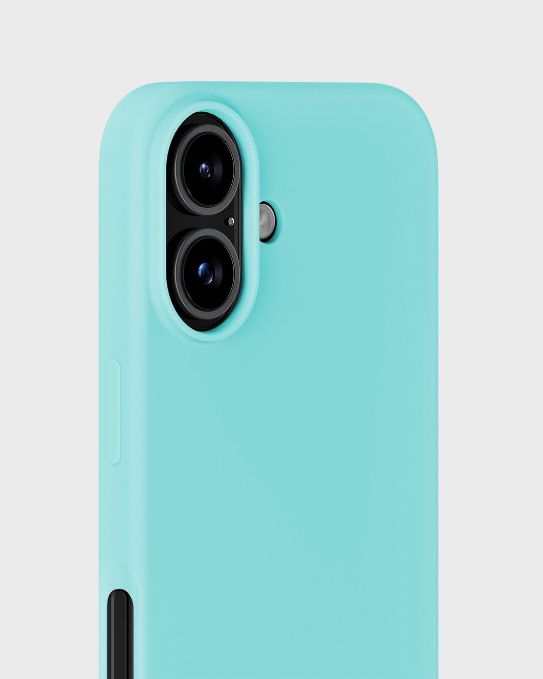 Silicone Case iPhone 16 Turquoise
