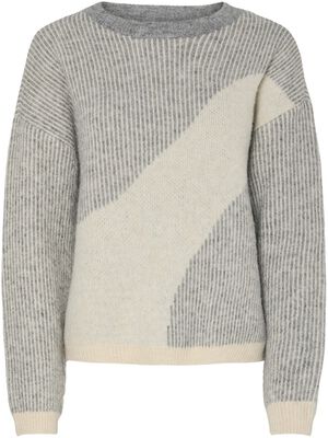PCLINNA O-NECK LOOSE KNIT PWP BC