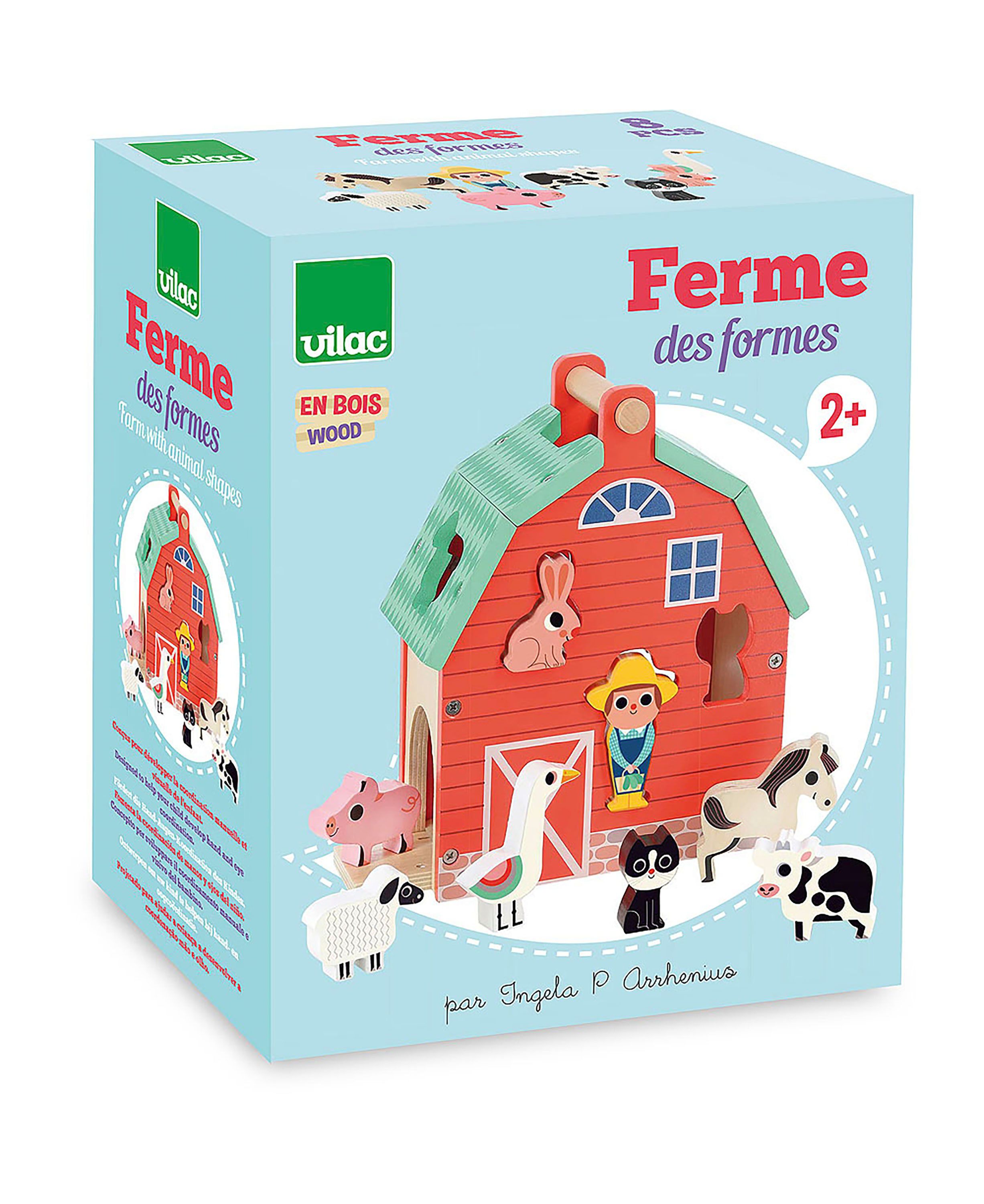 Vilac - Puttekasse - Bondeg&aring;rd af Ingela P Arrhenius