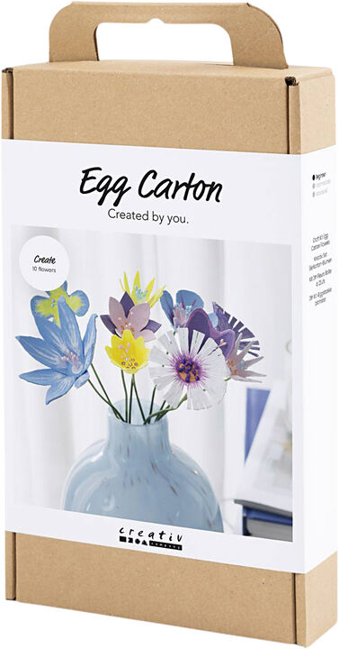 DIY Kit Æggebakke blomster